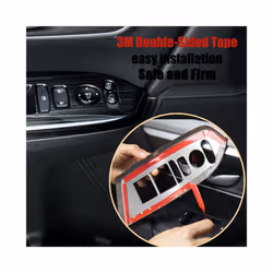 Stainless Steel Black Brushed  Cover Decoration Trim Stickers compatible for Honda CRV CR-V 2017 2018 2019 2020 2021 Accessorie