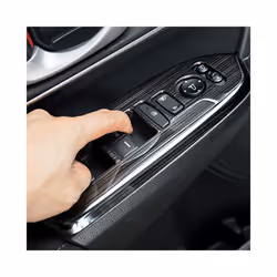 Stainless Steel Black Brushed  Cover Decoration Trim Stickers compatible for Honda CRV CR-V 2017 2018 2019 2020 2021 Accessorie
