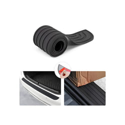 Anti-scratch Car Trunk Door Sill Plate Protector Universal Rear Bumper Guard Rubber Mouldings Pad Trim Cover Strip Car Styling