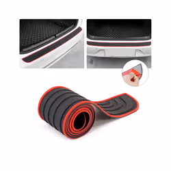 Anti-scratch Car Trunk Door Sill Plate Protector Universal Rear Bumper Guard Rubber Mouldings Pad Trim Cover Strip Car Styling
