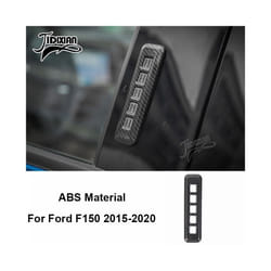 ABS Carbon Fiber Grain  Decoration Cover compatible for compatible ford F150 2015 2016 2017 2018 2019 2020 Car Accessories