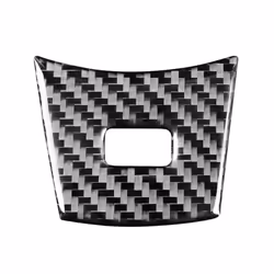 compatible for  E63 E64 2003-2010 Car Steering Wheel Trim Cover Carbon Sticker Decal Compatible  Accessories