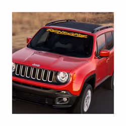 Car Windshield Stickers compatible for Jeep Renegade Limited Sport Latitude Altitude 4X4 Graphics Windscreen Decor Decal Auto Accessories