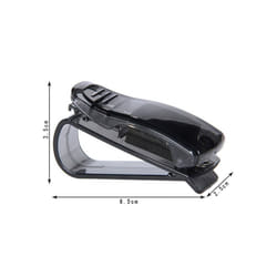 Universal Car Sun Visor Glasses Holder Sunglasses Clip Card Ticket Holder Stand Fastener Pen Case Eyeglasses Auto Accessories