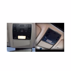 compatible for Lexus RX300 270 200T 450H 2016-2019 Accessories Car Carbon Fiber Interior CD Console Water Cup Door Trim Stickers Decoration