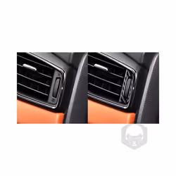 compatible for Nissan X-Trail Rogue T32 2013-2021 Accessories Carbon Fiber Interior Car Door Instrument Cupholder Trim Sticker