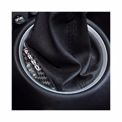 Carbon Fiber Sticker Gear Button Trim compatible for  MINI Cooper R55 R56 R57 2007 2008 2009 2010  Decorative Accessories