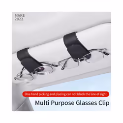 Universal Car Auto Sun Visor Glasses Box Sunglasses Clip Card Ticket Holder Stand Fastener Pen Case Eyeglasses Car Accessories