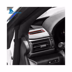AIRSPEED Sticker compatible for Lexus RC300 RC350 RC200T 2015-2022 Car Real Carbon Fiber Air Outlet Frame Interior Trim Accessories
