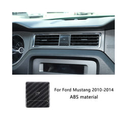 BAWA ABS Carbon Fiber Grain Car Decoration Cover Stickers compatible for compatible ford Mustang 2009 2010 2011 2012 2013 Accessories