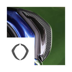 Carbon Fiber compatible for  3 Series G20 G28 325li 330d 335 2019-2021 Accessories Car Rear Window Cover Trim Sticker