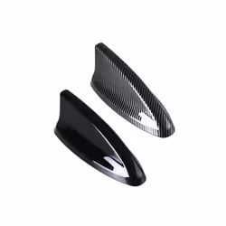 Car Carbon Fiber Pattern Antenna Shark Fin Cover Trim Auto Roof Decorative Aerial Antenna Accessories compatible for Honda Ci ...
