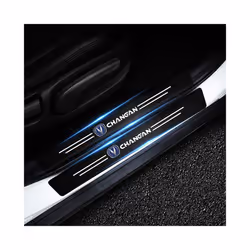 4Pcs Car Door Sill Door Edge Stickers Protect compatible for Chevrolet Cruze Aveo Spark Captiva Sail compatible ford Malibu Camaro Caprice Accessories
