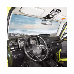 BAWA Carbon Fiber Grain Interior Decoration Cover Stickers Trim compatible for Suzuki Jimny 2019 2020 2021 2022 Car Protection Accessories