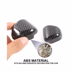 BAWA Carbon Fiber Grain Interior Decoration Cover Stickers Trim compatible for Suzuki Jimny 2019 2020 2021 2022 Car Protection Accessories
