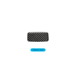 Carbon Fiber compatible for Mercedes Benz W176 A Class CLA GLA Copilot Glove Box Switch Panel Trim Cover Sticker  Accessories