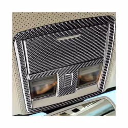 compatible for Chrysler 300 300C 2005 2006 2007 Car Accessories Interior Carbon Fiber Overhead Storage Box Reading Light Trim Sticker