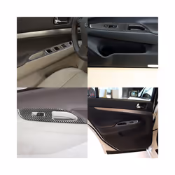 compatible for Infiniti G37 SEDAN 2010-2013  Carbon Fiber Protection Trim Sticker Left Hand Drive Styling Accessories