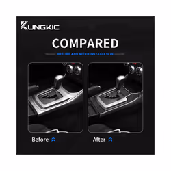 Sticker compatible for Subaru Impreza 2009 2010 2011 Car Gear Shifter Insert Console Panel RHD LHD Cover Carbon Fiber Interior Accessories