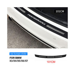 Carbon Fiber Car Rear Trunk Stickers M Percompatible formance compatible for  1 3 5 7 Series E46 E90 F20 F30 F10 G20 E60 X3 X4 X5 X1 X6 Accessories