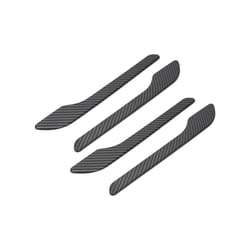 4pcs Car Door Handle Sticker compatible for Tes-la Model 3 Y 2017- 21 2022 Door Wrap Cover Paste Model3 Model Y Accessories Carbon Fiber ABS
