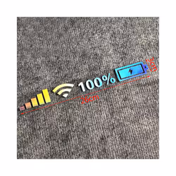 Personalized Decoration Windshield Sticker Decal Signal WIFI Power Mobile Phone Logo Modification Sticker Car Auto Accessorie ...