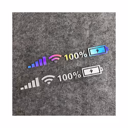 Personalized Decoration Windshield Sticker Decal Signal WIFI Power Mobile Phone Logo Modification Sticker Car Auto Accessories