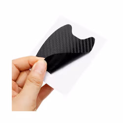 Car Stickers Anti Scratch Car Door Handle Carbon Fiber Protector  Automobiles Handle Protection Film Styling Exterior Accessorie