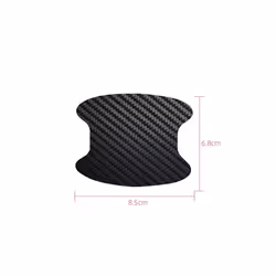 Car Stickers Anti Scratch Car Door Handle Carbon Fiber Protector  Automobiles Handle Protection Film Styling Exterior Accessorie