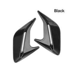 1Pair Carbon Fibre Car Shark Gills Emulation Vent Side Air Inlet Hood Decoration Auto Modification Accessories