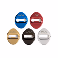 4Pcs Door Lock  Cover Case compatible for Mugen Power Honda Civic Accord CRV Hrv Jazz Accessories Stainless Steel Car Styling
