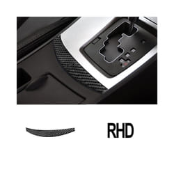 LHD RHD Carbon Fiber Gear Shift Cover Car Sticker compatible for Mazda 3 Axela 2010 2011 2012 2013 Car Accessories