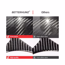 Carbon Fiber compatible for Mercedes Benz W204 C Class 2011-2013 2pcs Center Console CD Panel Trim Frame Sticker  Accessories