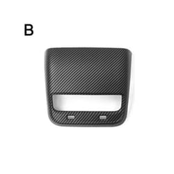 Matte Carbon fiber compatible for Tes-la Model 3  Rear air outlet cover back exhaust vent cover compatible for Tes-la Model Y accessories