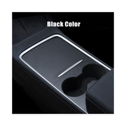 compatible for Tes-la Model 3 Y 2021-2023 Center Console Panel Sticker Wood Grain Film Carbon Central Control Cover  Accessories