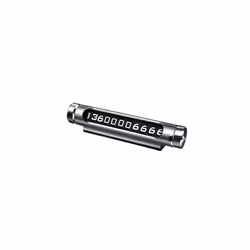 Car Temporary Parking Card Rotate Phone Number Plate Aluminum Stickers Universal Park Stop in Car-styling Goods Auto Accessor ...