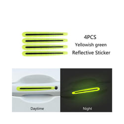 Car Door Handle Reflective Sticker Protection Sticker Door Handle Paint Surface Anti-scratch Reflective Sticker Car Accessories