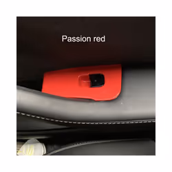 14pcs compatible for Tes-la model 3 Car window lifter door switch Matte Black carbon fiber model Y stock decorate car accessories patches