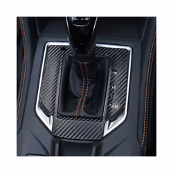Car Carbon Fiber Central Control Shift Panel Decor Stickers Auto Interior Accessories compatible for Subaru XV Crosstrek GT 2 ...