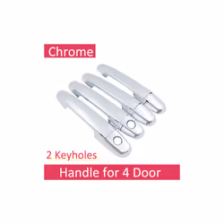 compatible for Toyota Camry XV30 2002~2006 2003 2004 2005 Styling Stickers Decoration Chrome Door Handle Cover paint Refit Ca ...