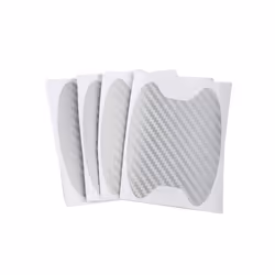 4Pcs/Set Car Door Sticker Carbon Fiber Scratches Resistant Cover Auto Handle Protection Film Exterior Car Styling Accessories