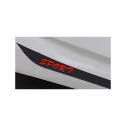Accessories Car Styling Carbon Fiber Decal Car Side Skirt Sticker Automobiles 4pcs/set compatible for Hyundai Elantra 2012-2016 Avante