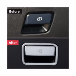 compatible for Mercedes Benz ML350 2012 320 GL450  amg gle  W166 GLS63 350d  A w176 B W246 GLA X156 Parking Hand Brake Sticker accessories