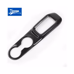 ABS  Gear Panel Front Cup Holder Decoration Cover Sticker compatible for Jeep Wrangler JK 2011-2017 Car Accessories