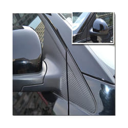 Car Exterior Accessories Carbon Fiber Decorative Window Center Pillar Sticker compatible for Chevrolet Cruze 2009 To 2016 12PCS per set