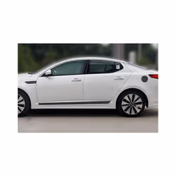 Accessories Car Styling Carbon Fiber Decal Car Side Skirt Sticker Automobiles 4pcs/set compatible for KIA K5 2012 2013 2014 2015