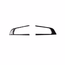 2Pcs Auto Decor Steering Wheel Button Panel Stickers compatible for Alfa Romeo-Giulia 17-19 Car Accessories