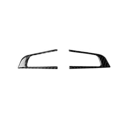 2Pcs Auto Decor Steering Wheel Button Panel Stickers compatible for Alfa Romeo-Giulia 17-19 Car Accessories