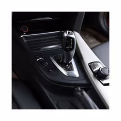 Carbon Fiber Car Gear Shift Panel Base Cover Trim Decorative Sticker Car Accessories compatible for  F30 F31 F32 F33 F36 3GT F34 2013-19