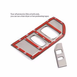Car Styling Chrome Ignition Device Key Hole Frame Keyhole Decorative Cover compatible for Volvo XC60 2012-2017 Interior Accessories